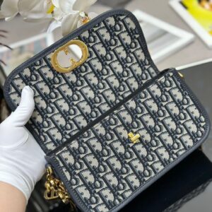 Dior 30 Montaigne Avenue Monogram Super Bag 22.5x12cm