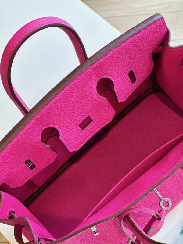 Hermes Birkin 25 Pink Togo leather Palladium Hardware