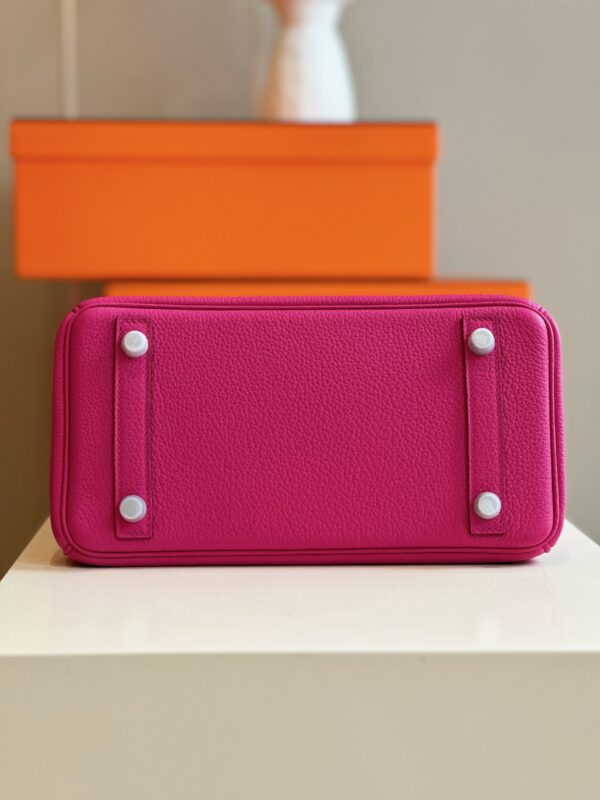 Hermes Birkin 25 Pink Togo leather Palladium Hardware