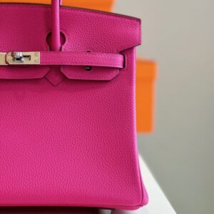 Hermes Birkin 25 Pink Togo leather Palladium Hardware