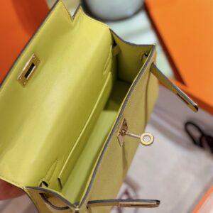 Hermes Mini Kelly 20 Yellow Gold Hardware