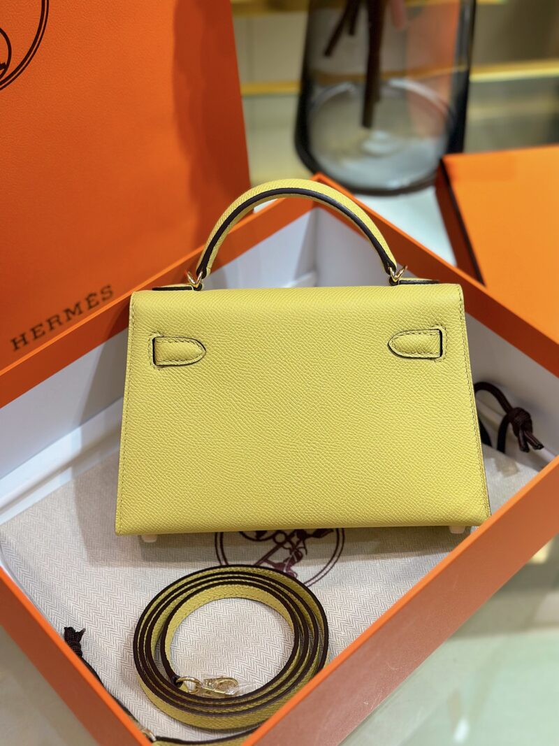 Hermes Mini Kelly 20 Yellow Gold Hardware