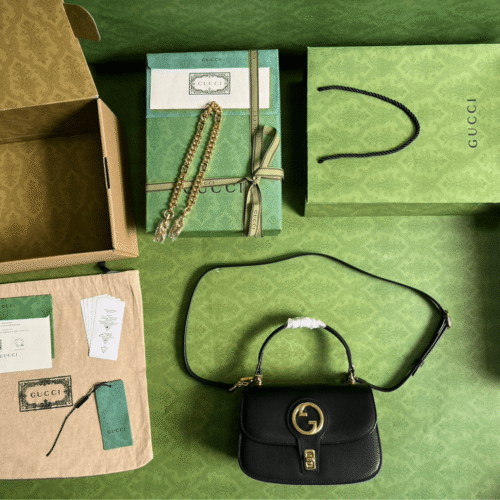 Untitled-design-2025-05-25T012940.803 Branded Women’s Handbag Gucci Blondie Handle Super Smooth Leather 23x15cm