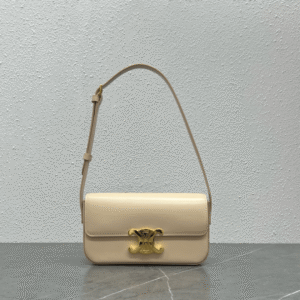 Celine Small Bucket Cuir Triomphe Brown Bucket Handbag 30x22x12cm