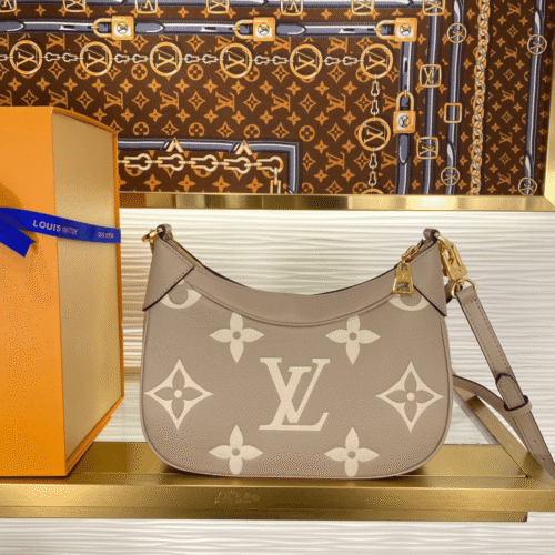 Louis Vuitton LV Bagatelle Monogram Like Auth Handbags 24x18cm