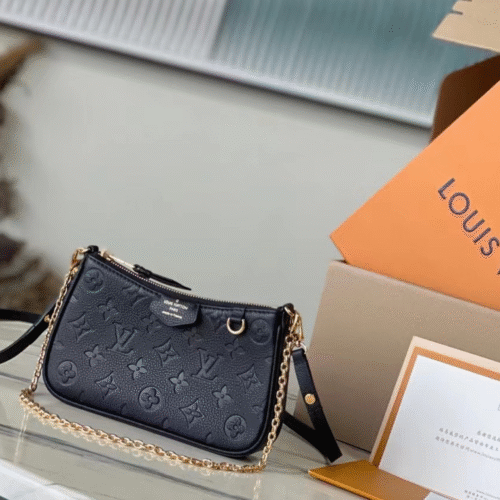 Untitled-design-2025-05-28T054238.632 Louis Vuitton LV Easy Pouch On Strap Super Handbags Black 19×11.5x3cm
