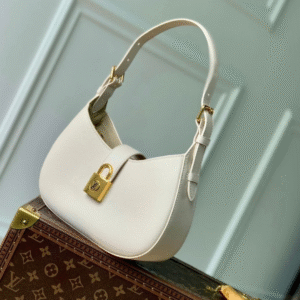 Louis Vuitton LV Onthego Woman’s Grey Cowhide Leather Handbags 25cm