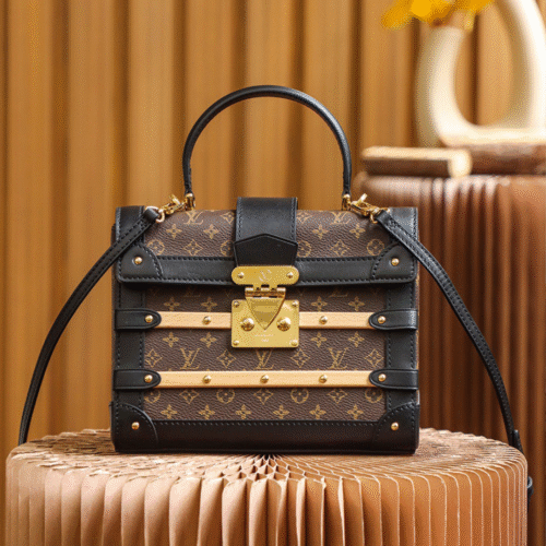 Untitled-design-2025-05-28T063231.013 Louis Vuitton LV Monogram Trianon PM Top-Handle Bag Like Auth Handbags 21x18x11cm