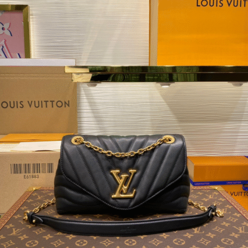 Untitled-design-2025-05-28T114525.671 Louis Vuitton LV New Wave Black Like Auth Handbags 24x14x9cm