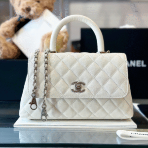 Untitled-design-2025-05-28T175055.339 Chanel Woc Brown Handbags Pearl Handle Plated 11.5×14.5x5cm