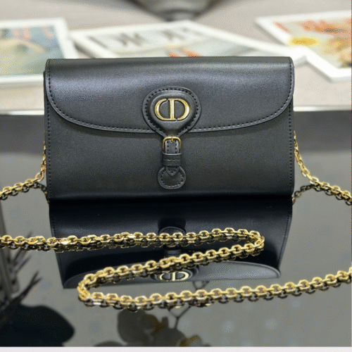 Untitled-design-2025-05-29T180407.014 Dior Bobby Women’s Crossbody Bag Super Black Smooth Leather 21.5x12x4cm