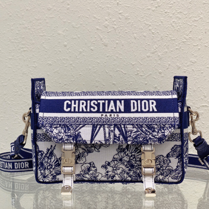 Dior Camp Women’s Super Premium Handbag Canvas Pattern 25x15x8cm