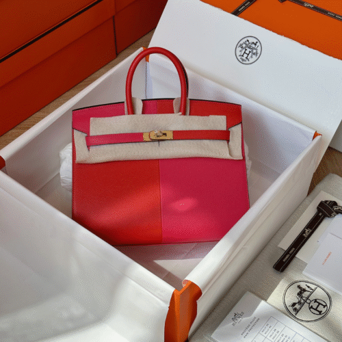 Untitled-design-2025-05-30T210905.480 Hermes Birkin 25 Pink/Red Epson Leather Gold Hardware