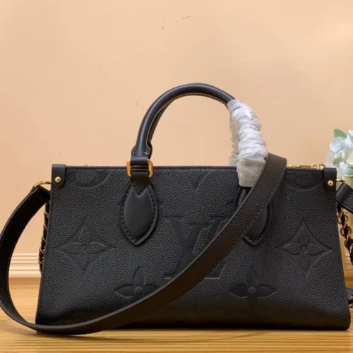 Untitled-design-2025-06-02T002936.087 Louis Vuitton LV On The Go Mini Replica Black Handbags 25x13x10cm