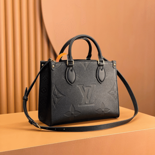 Untitled-design-2025-06-02T003301.165 Louis Vuitton LV On The Go PM Tote Bag Black Handbags 25cm
