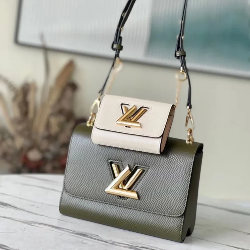 Louis Vuitton LV Twist Replica Cowhide Leather Handbags Woman’s 24cm