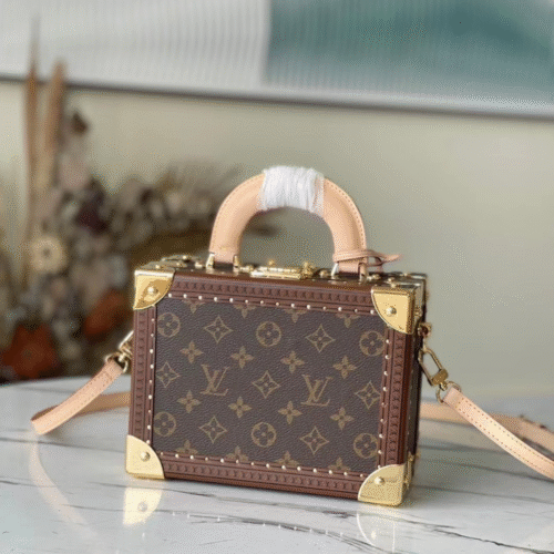 Untitled-design-2025-06-02T034345.544 Louis Vuitton LV Valisette Tresor Monogram Handbags 22.5×14.5×11.5cm