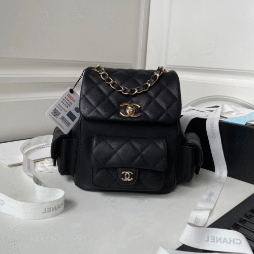 Untitled-design-2025-06-03T194743.603 Chanel Mini Duma Backpack Lock Gold 21.5×19.5x12cm