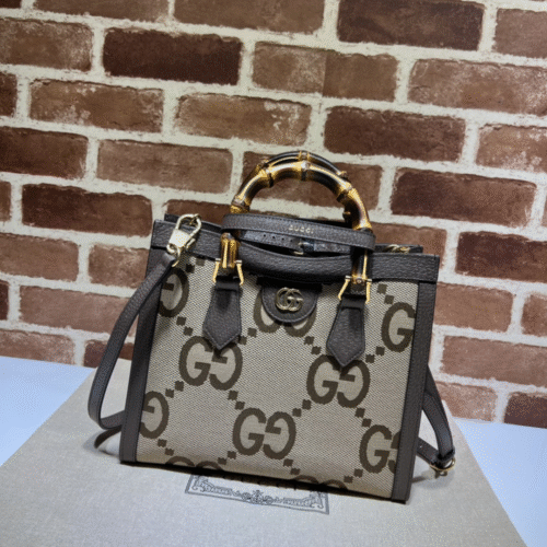 Untitled-design-2025-06-17T084201.023 Gucci Diana Jumbo GG Tote Bag Small Camel/Ebony