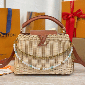 Louis Vuitton Lv Just In Case Monogram Pattern Handbags 14x13x11cm