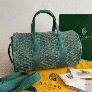 Goyard Steamer GM Black Leather Travel