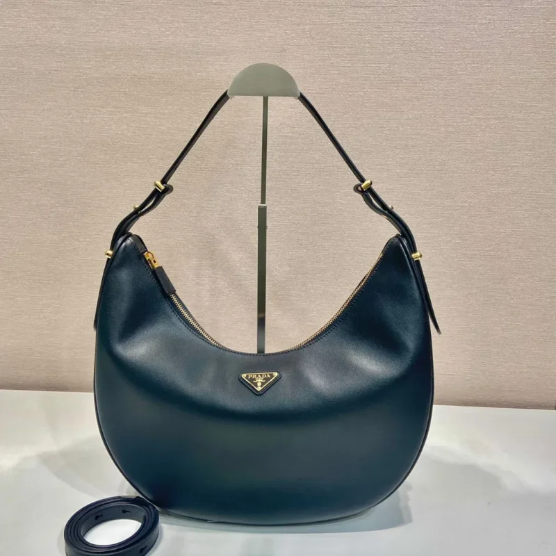 Prada Arche Small Leather Shoulder Bag