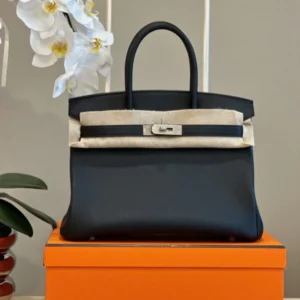 Hermes Birkin 30 Black Palladium Hardware
