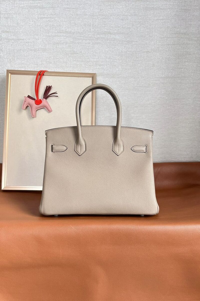 Hermes Birkin 30cm Gris Tourterelle Palladium hardware