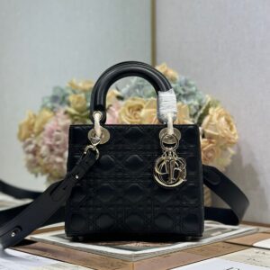 Dior Lady Small Black Handbag