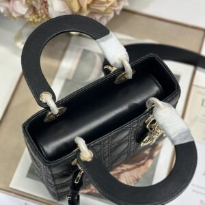 Dior Lady Small Black Handbag