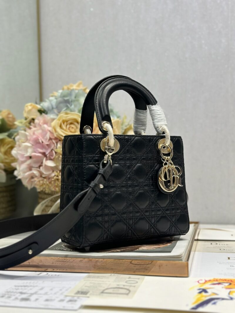 Dior Lady Small Black Handbag