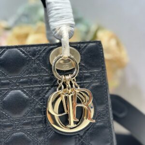 Dior Lady Small Black Handbag