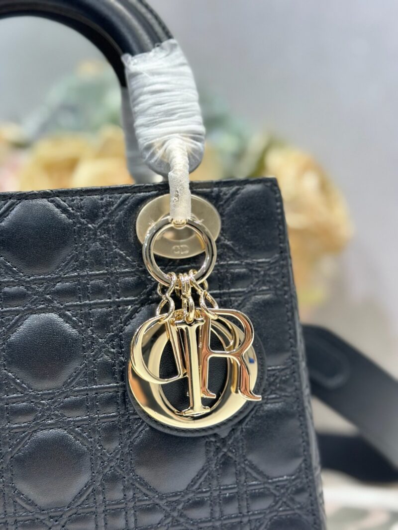Dior Lady Small Black Handbag