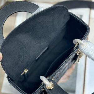 Dior Lady Small Black Handbag