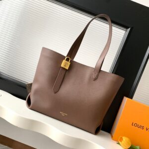 LV Low Key Cabas MM Chocolate Colour