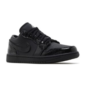Wmns-Air-Jordan-1-Low-SE-Black-Croc-2 Jordan 1 Low SE