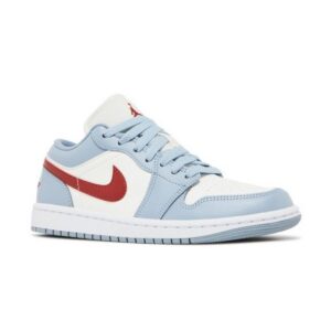 Wmns-Jordan-1-Low-Blue-Whisper-Dune-Red-2-576x410-1 Jordan 1 Low