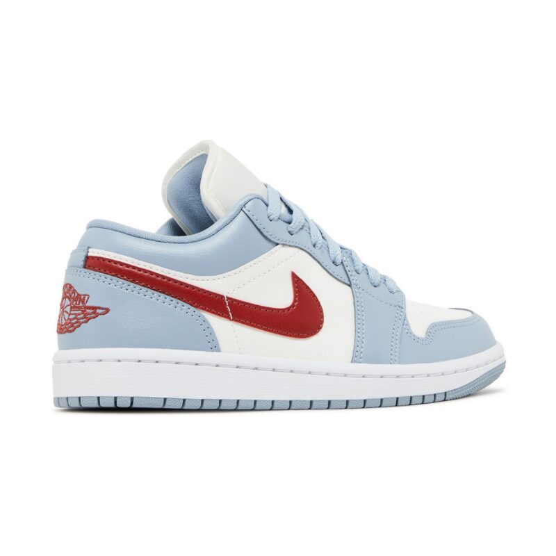 Wmns-Jordan-1-Low-Blue-Whisper-Dune-Red-3 Jordan 1 Low