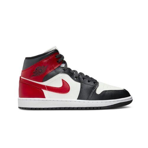 Wmns-Jordan-1-Mid-Black-Toe-1 Jordan 1 Mid