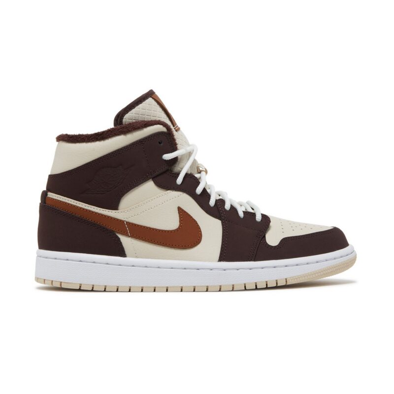 Wmns-Jordan-1-Mid-SE-Cream-Dark-Chocolate-1-1 Jordan 1 Mid SE