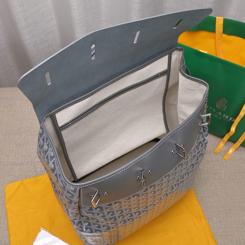 Goyard Steamer PM Grey Backpack