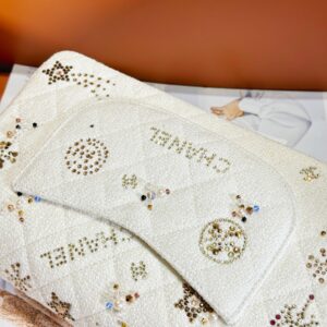 Chanel Flap Bag Leather Bag with Gold Hardware