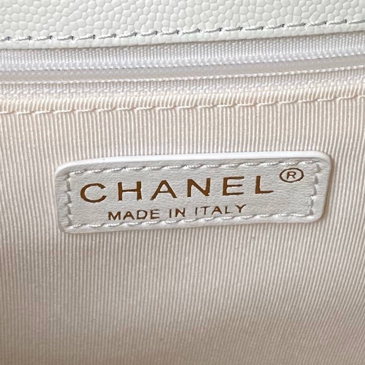 Chanel SMALL TOTE White