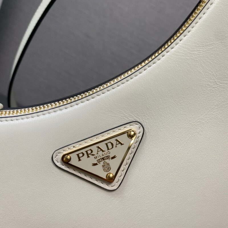 Prada Arque Small Leather Shoulder Bag
