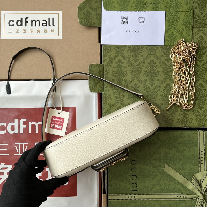 b0435c23 Gucci Horsebit 1955 crystals small shoulder bag