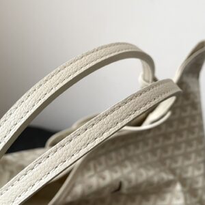 GOYARD Goyardine Saint Louis Claire Voie GM White Yellow