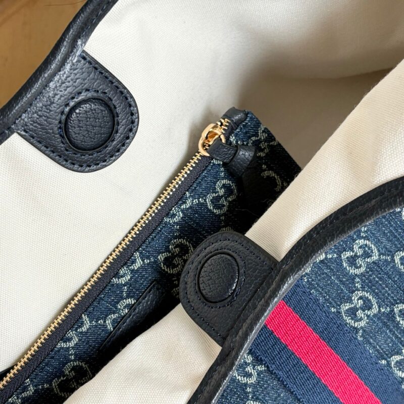 Gucci Giglio Tote Blue Top quality 1:1 Replica