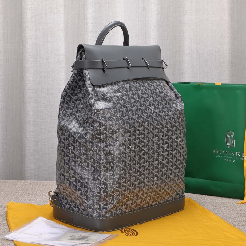 Goyard Steamer PM Grey Backpack