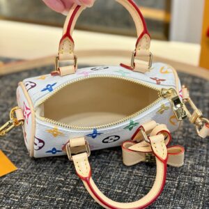 Louis Vuitton X Takashi Murakami Nano Speedy Bag