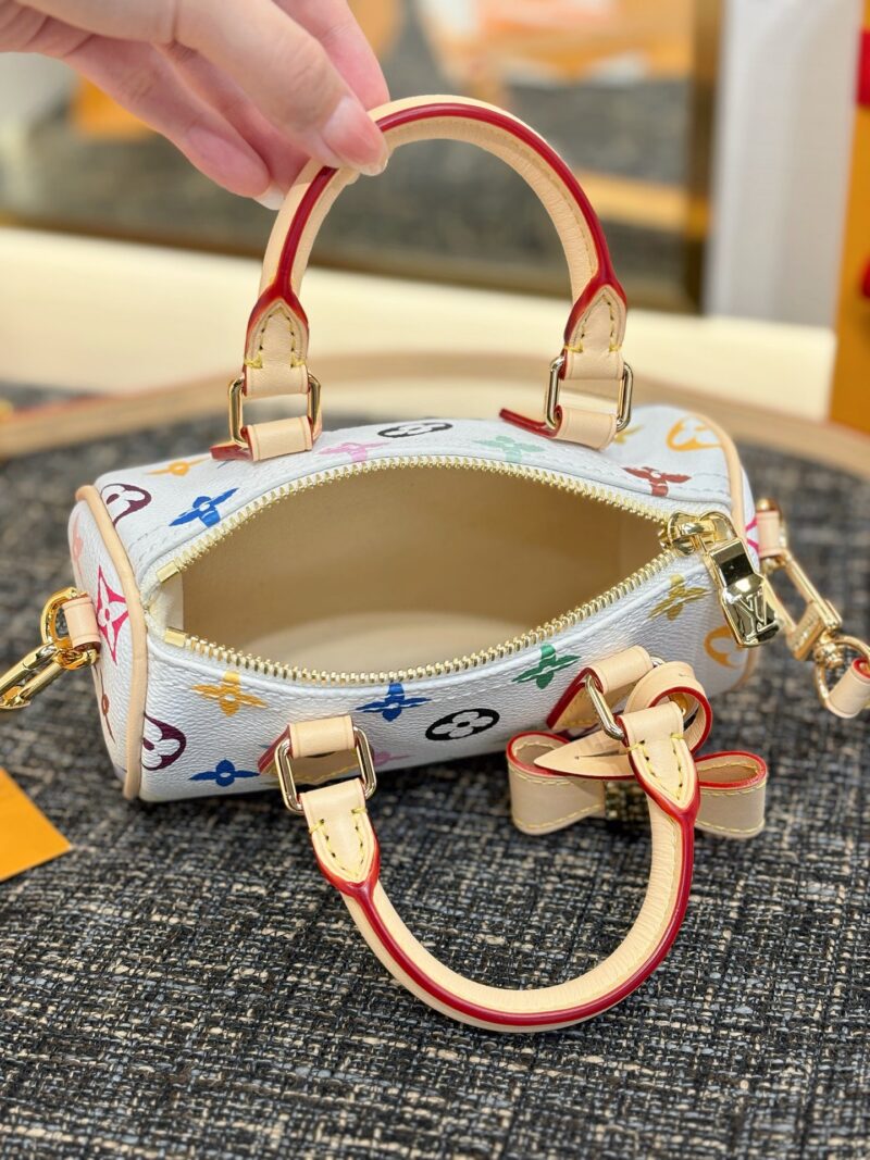 Louis Vuitton X Takashi Murakami Nano Speedy Bag